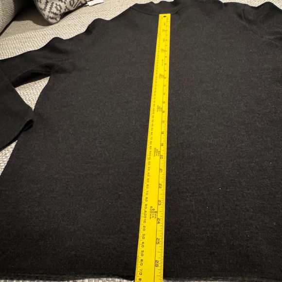 Italian Wool blend Franco Danti Cardigan Sweater Dark Gray Size M - Picture 5 of 6